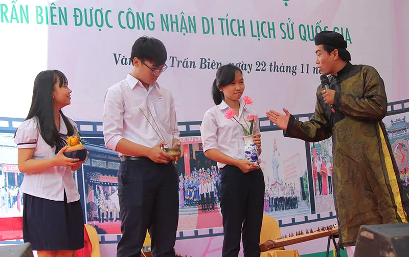 Lần đầu tiên đưa văn hóa Nam Bộ vào khu di tích ảnh 1