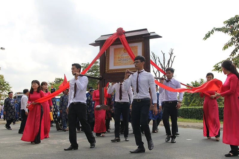 Văn miếu Trấn Biên đón nhận bằng di tích cấp quốc gia ảnh 2 Văn miếu Trấn Biên đón nhận bằng di tích cấp quốc gia