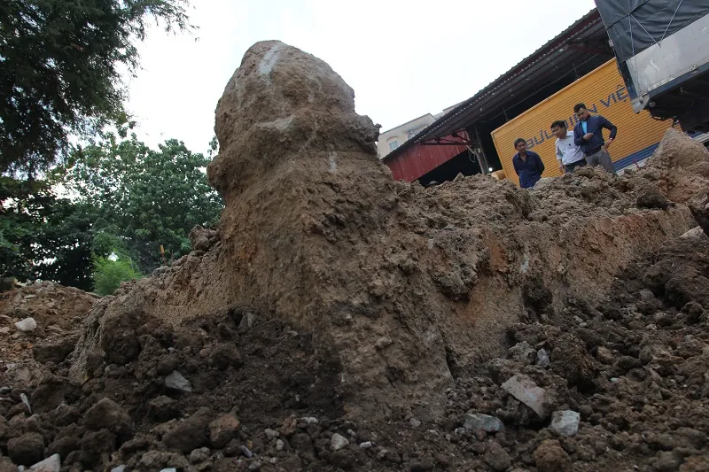 Cận cảnh mộ cổ được phát hiện trong bưu điện Phú Thọ ảnh 8