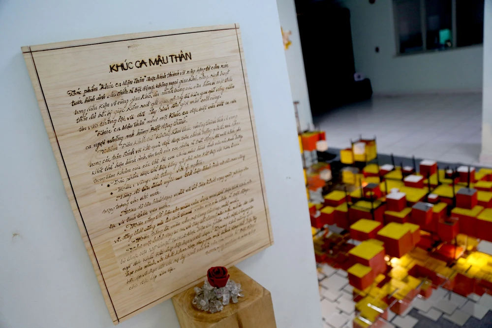 Đến TP.HCM xem triển lãm người trẻ nghĩ về chiến tranh ảnh 6 Đến TP.HCM xem triển lãm người trẻ nghĩ về chiến tranh ảnh 6