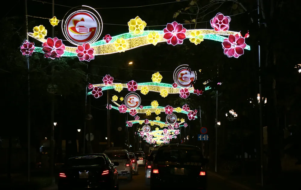 Chùm ảnh: TP.HCM rực rỡ chào đón năm mới 2018 ảnh 8