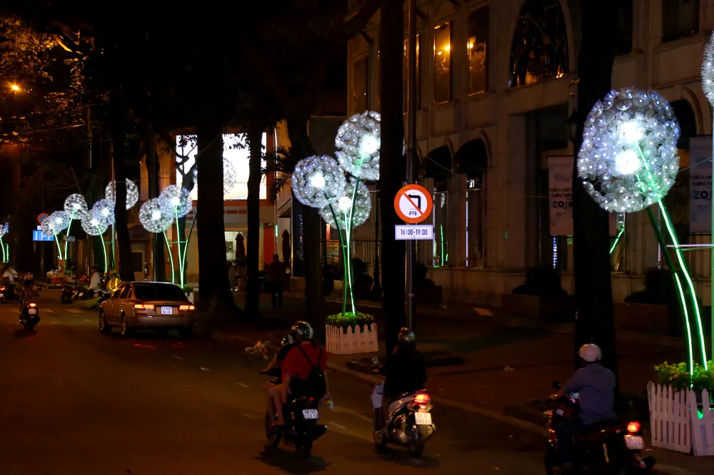 Chùm ảnh: TP.HCM rực rỡ chào đón năm mới 2018 ảnh 9