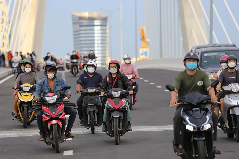 Người dân lưu thông hướng TP Thủ Đức về trung tâm quận 1 đã nhanh chóng và thuận tiện.