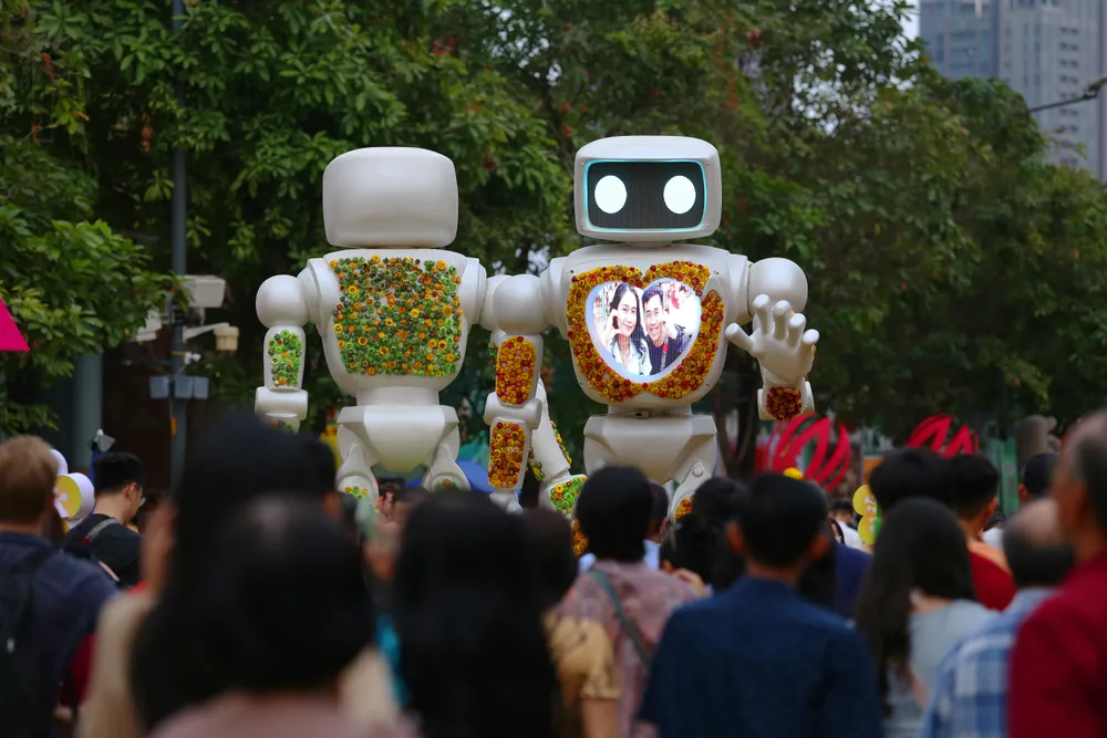 Biển người ở đường hoa Nguyễn Huệ chờ đón pháo hoa giao thừa năm Ất Tỵ 2025 (17).JPG