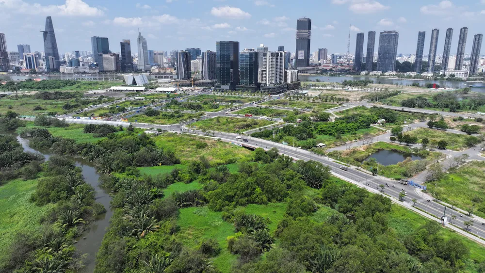 'đất vàng' ở Thủ Thiêm