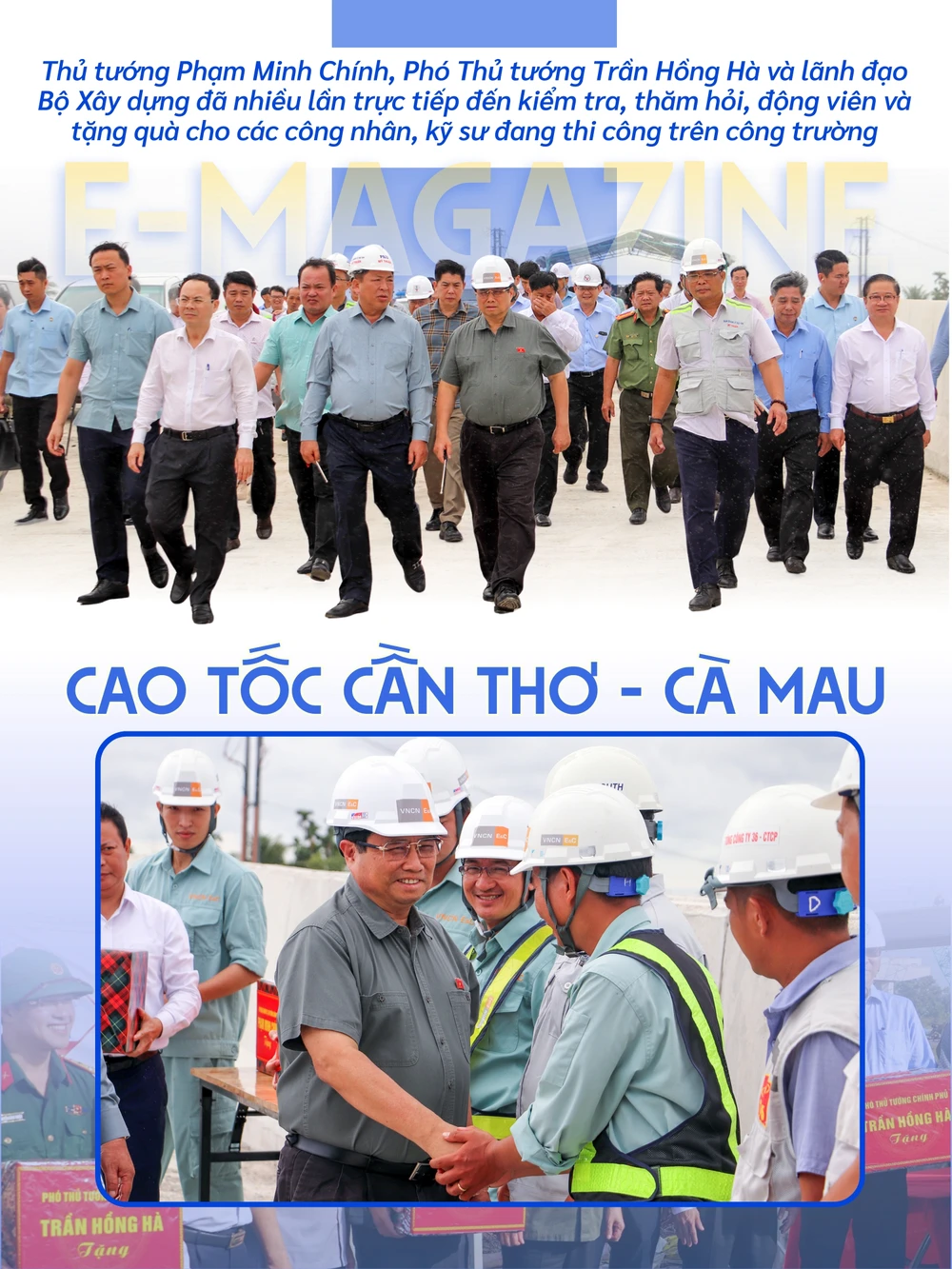 ẢNH GHÉP 6 - H21-27_ Thủ tướng Phạm Minh Chính, Phó Thủ tướng Trần Hồng Hà và lãnh đạo Bộ Xây dựng đã nhiều lần trực tiếp đến kiểm tra, thăm hỏi, động viên và tặng quà cho các.jpg