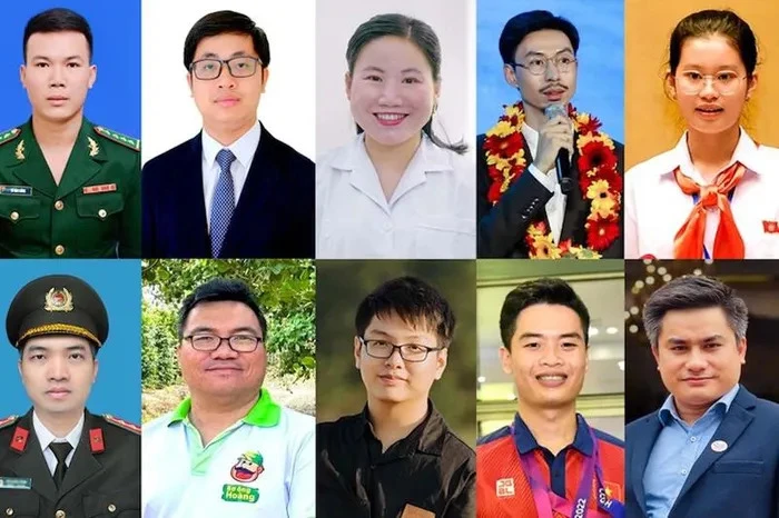 10 Gương mặt trẻ Việt Nam tiêu biểu năm 2023 được công bố. Ảnh: BTC gương mặt trẻ Việt Nam tiêu biểu.jpg