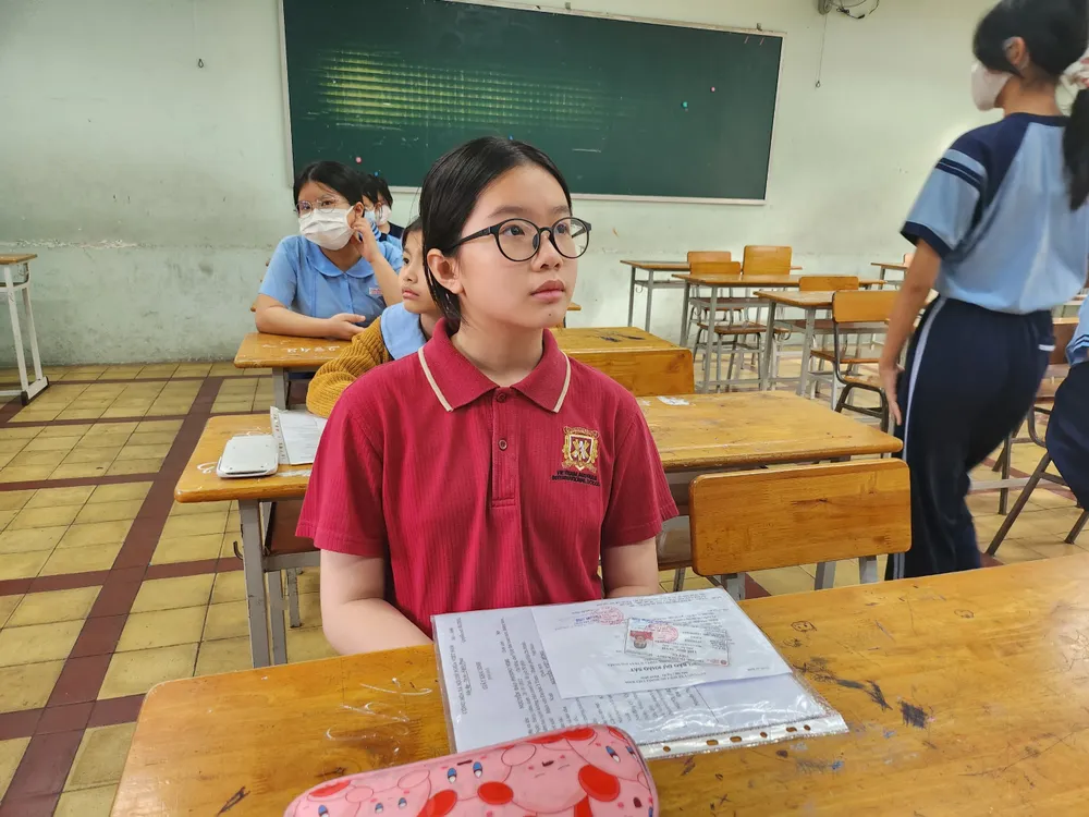 Đề khảo sát vào lớp 6 Trường Trần Đại Nghĩa