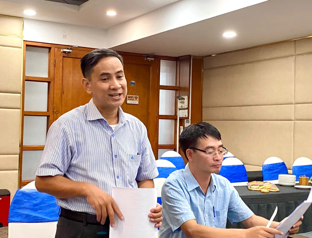 Ông Nguyễn Hiệp Trí, Phó Trưởng phòng Bảo vệ chăm sóc trẻ em và Bình đẳng giới. Ảnh: NHƯ NGUYỆT. bình đẳng giới