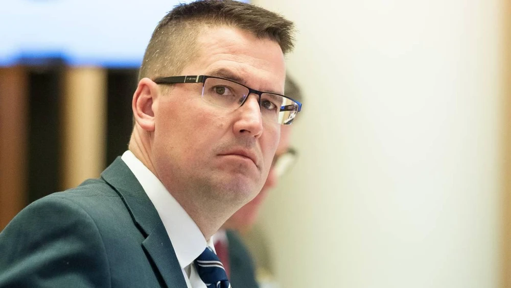 Bộ trưởng phụ trách các vấn đề Thái Bình Dương của Úc - ông Zed Seselja. Ảnh: SITTHIXAY DITTHAVONG