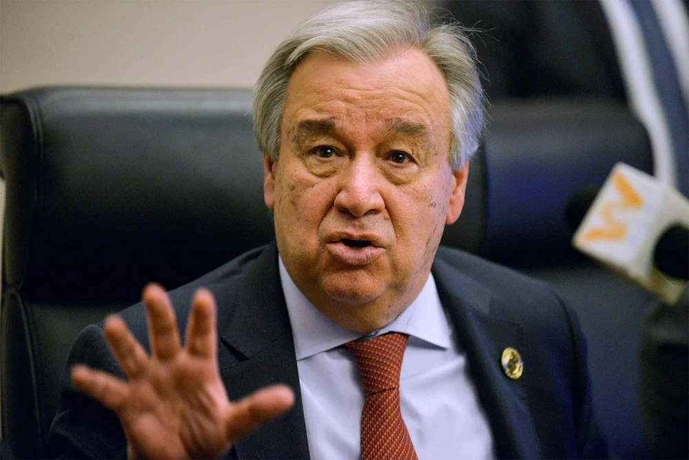 Tổng thư ký Liên Hợp Quốc - ông António Guterres. Ảnh: LIÊN HỢP QUỐC