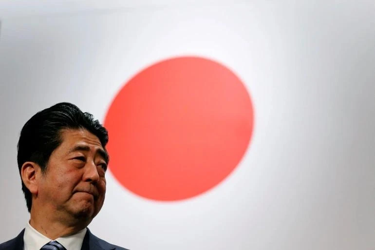 Cựu Thủ tướng Nhật Shinzo Abe. Ảnh: REUTERS Cựu Thủ tướng Nhật Shinzo Abe. Ảnh: REUTERS