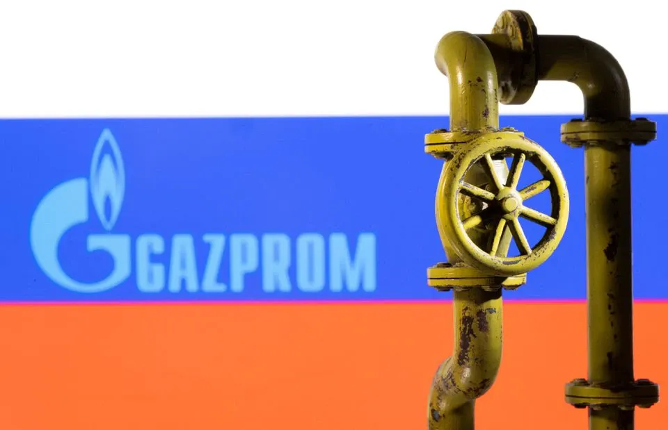 Công ty Gazprom của Nga thông báo giảm nguồn cung khí đốt cho EU xuống còn 20%. Ảnh: REUTERS