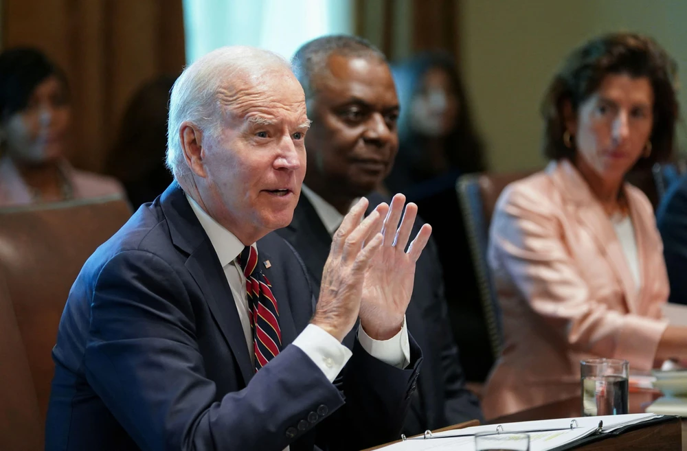 Tổng thống Mỹ Joe Biden. Ảnh: REUTERS