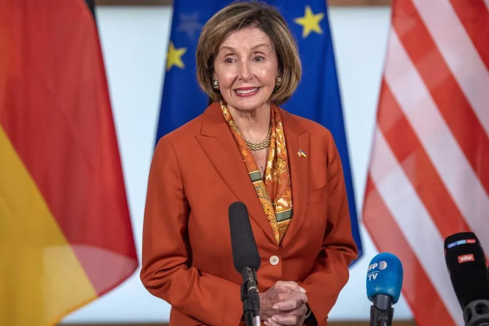 Chủ tịch Hạ viện Mỹ bà Nancy Pelosi. Ảnh: AP