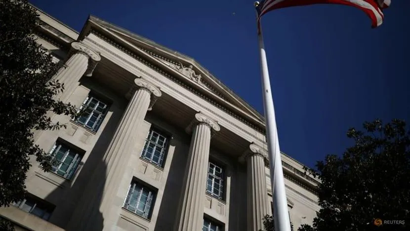 Tòa nhà Bộ Tư pháp Mỹ ở Washington D.C. Ảnh: REUTERS