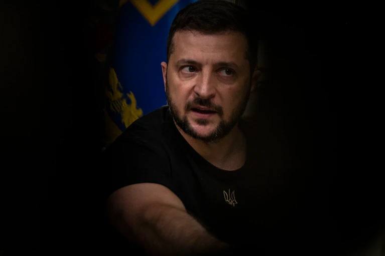 Tổng thống Ukraine - ông Volodymyr Zelensky. Ảnh: WASHINGTON POST Tổng thống Ukraine - ông Volodymyr Zelensky. Ảnh: WASHINGTON POST
