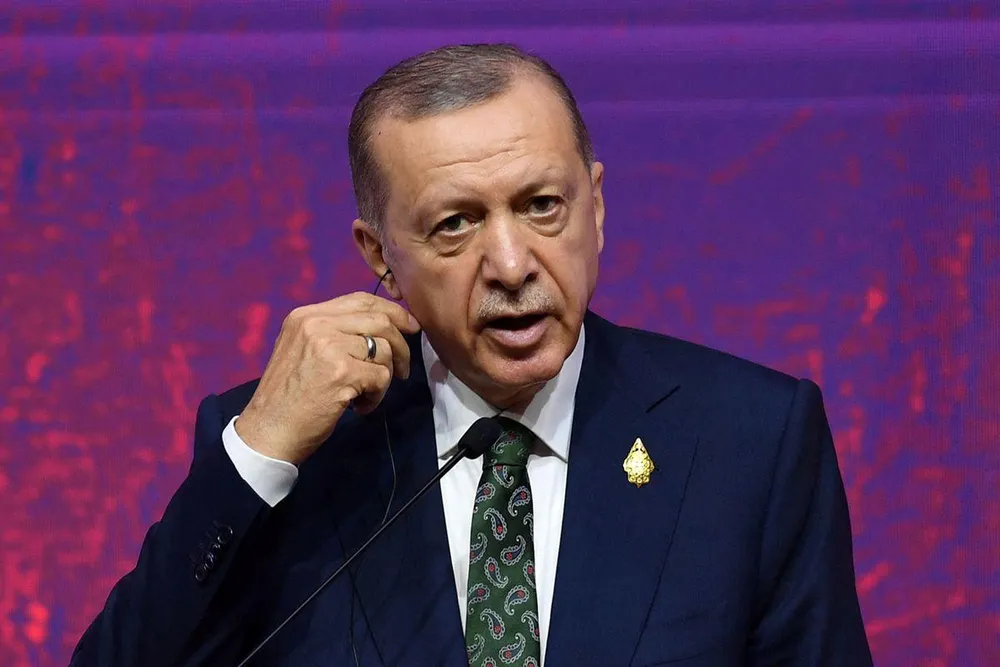 Tổng thống Thổ Nhĩ Kỳ Tayyip Erdogan. Ảnh: REUTERS Tổng thống Thổ Nhĩ Kỳ Tayyip Erdogan. Ảnh: REUTERS