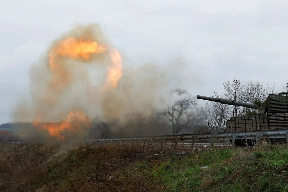 Xung đột Ukraine tiếp tục nóng ở 2 tình Luhansk và Donetsk. Ảnh: REUTERS