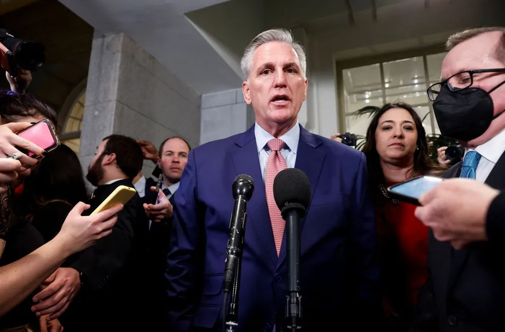 Ông Kevin McCarthy - Lãnh đạo đảng Cộng hòa tại Hạ viện Mỹ. Ảnh: REUTERS