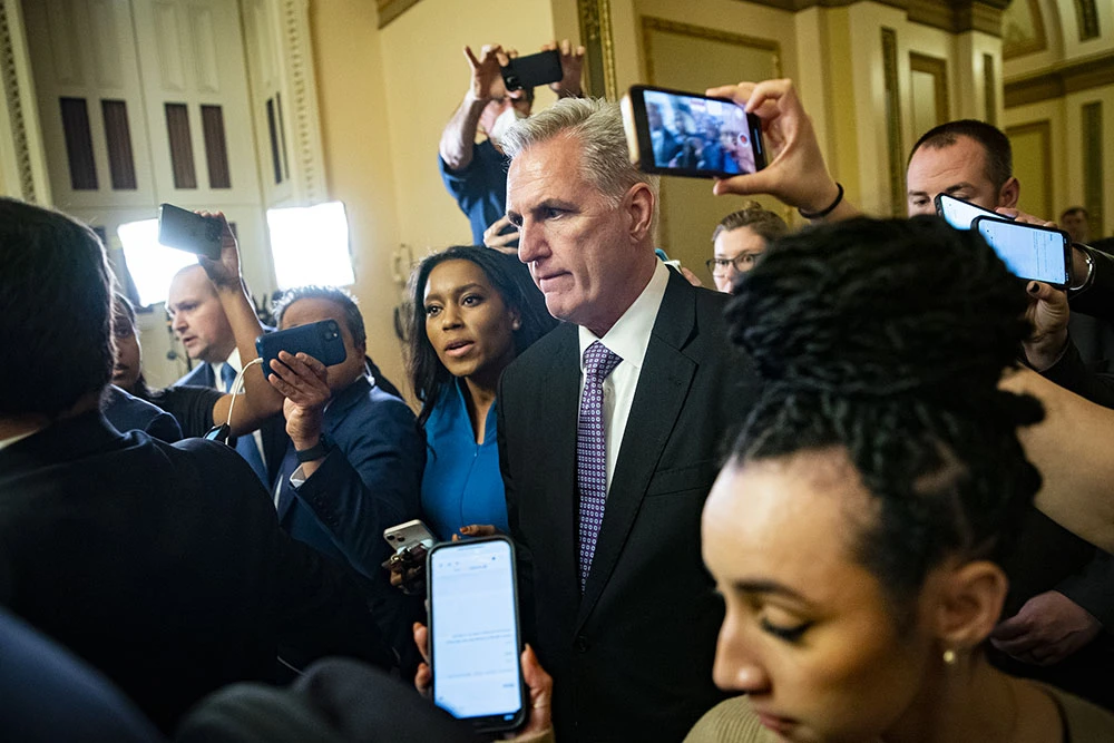 Lãnh đạo đảng Cộng hòa tại Hạ viện Mỹ - ông Kevin McCarthy. Ảnh: GETTY IMAGES