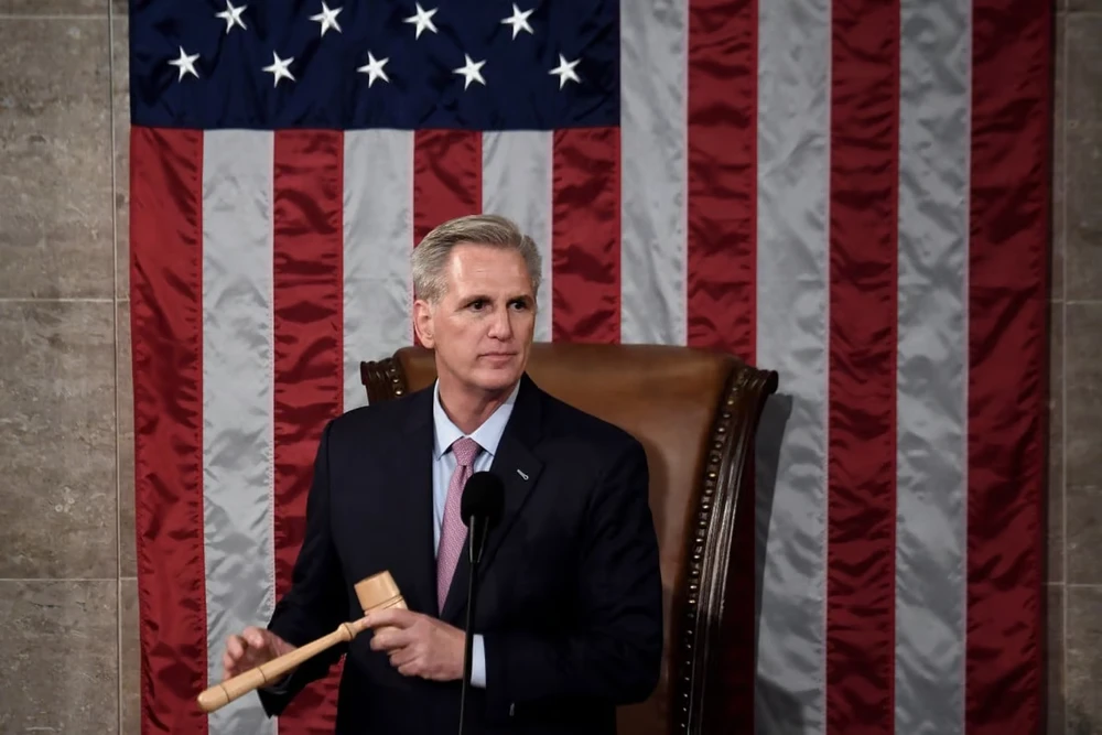Chủ tịch Hạ viện Mỹ Kevin McCarthy. Ảnh: AFP