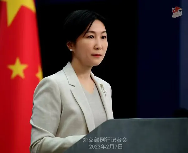 Người phát ngôn Bộ Ngoại giao Trung Quốc Mao Ninh. Ảnh: BỘ NGOẠI GIAO TRUNG QUỐC Người phát ngôn Bộ Ngoại giao Trung Quốc Mao Ninh. Ảnh: BỘ NGOẠI GIAO TRUNG QUỐC