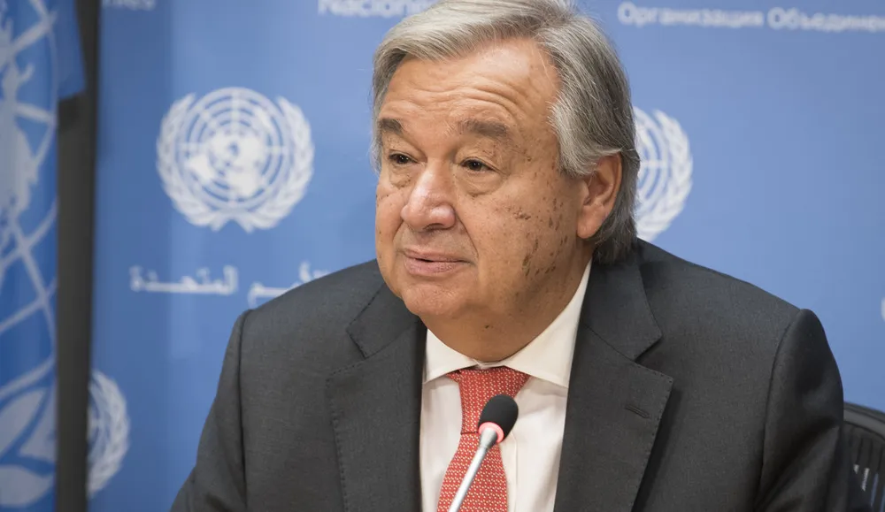 Tổng thư ký Liên Hợp Quốc Antonio Guterres. Ảnh: LIÊN HỢP QUỐC