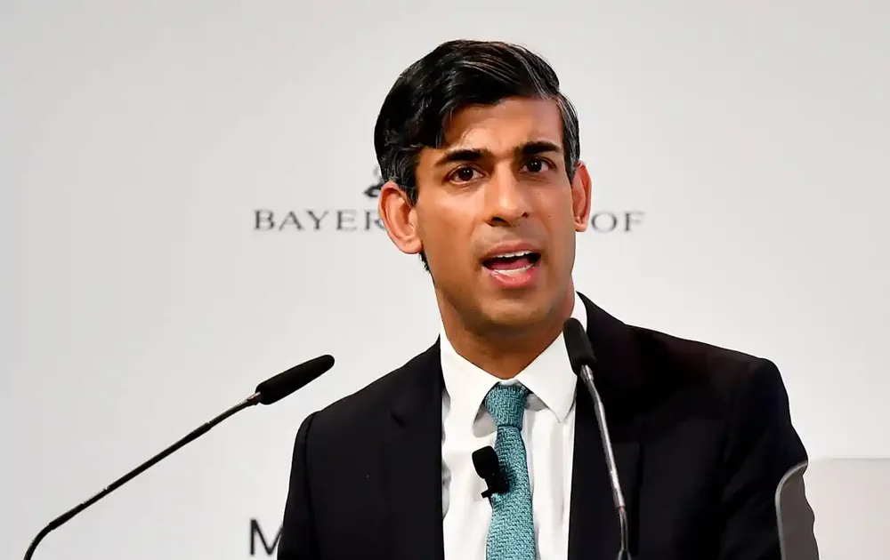 Thủ tướng Anh Rishi Sunak. Ảnh: EPA Thủ tướng Anh Rishi Sunak. Ảnh: EPA