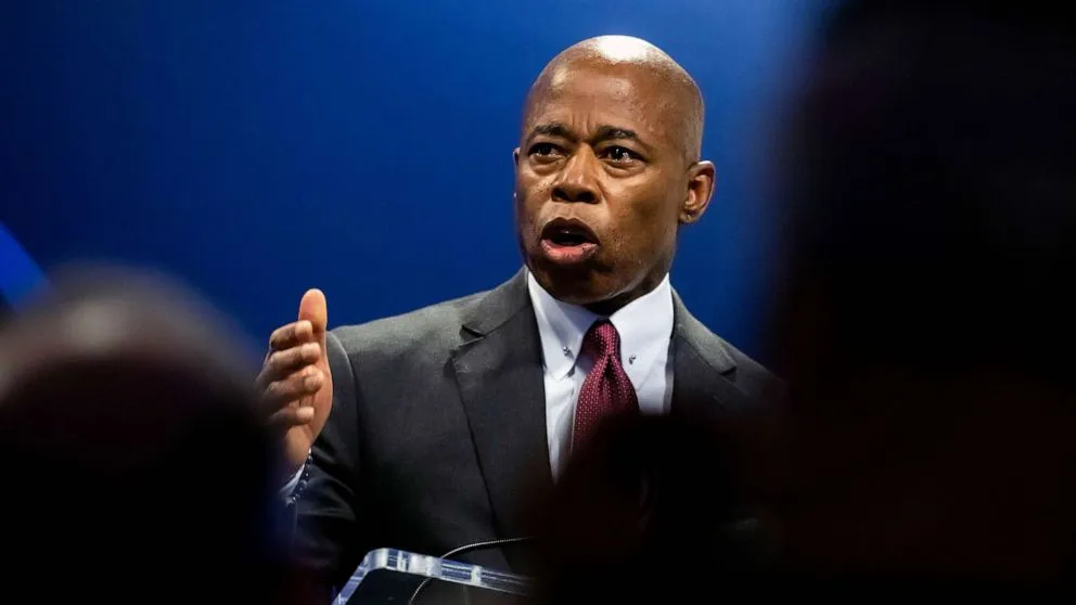 Thị trưởng New York (bang New York, Mỹ) - ông Eric Adams. Ảnh: ABC NEWS