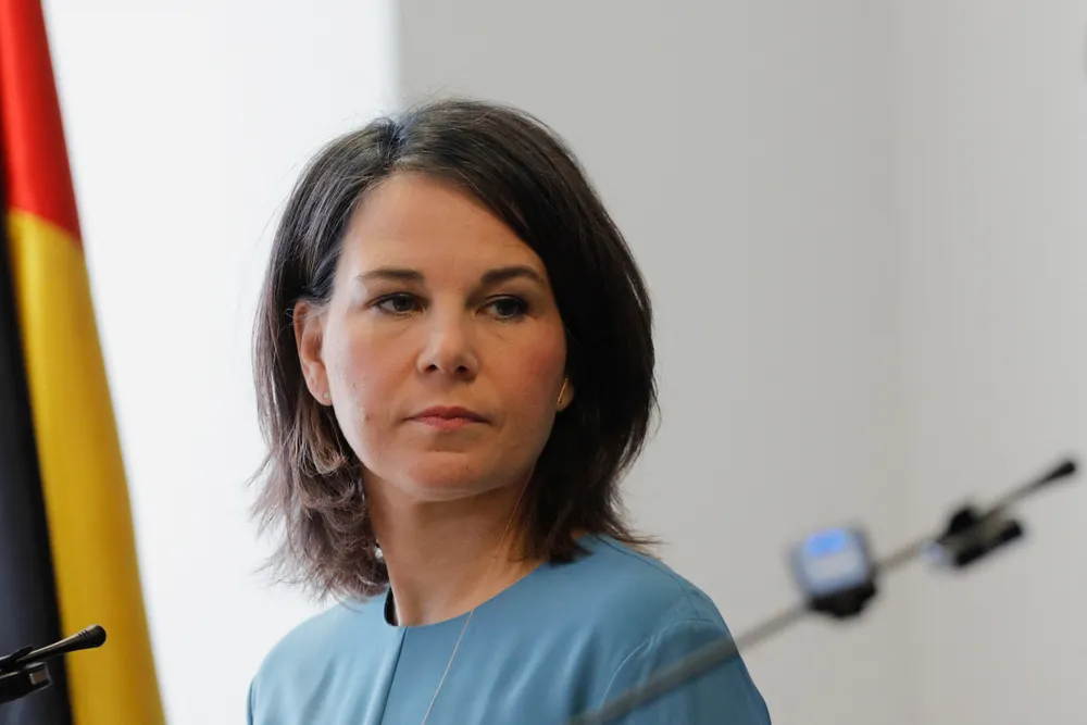 Ngoại trưởng Đức - bà Annalena Baerbock. Ảnh: REUTERS