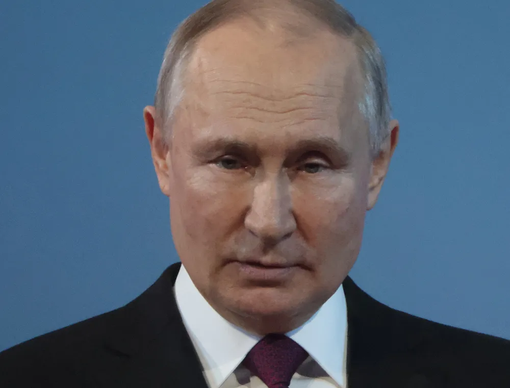 Ông Putin phát biểu tại một sự kiện ở thủ đô Moscow ngày 12-4. Ảnh: GETTY IMAGES