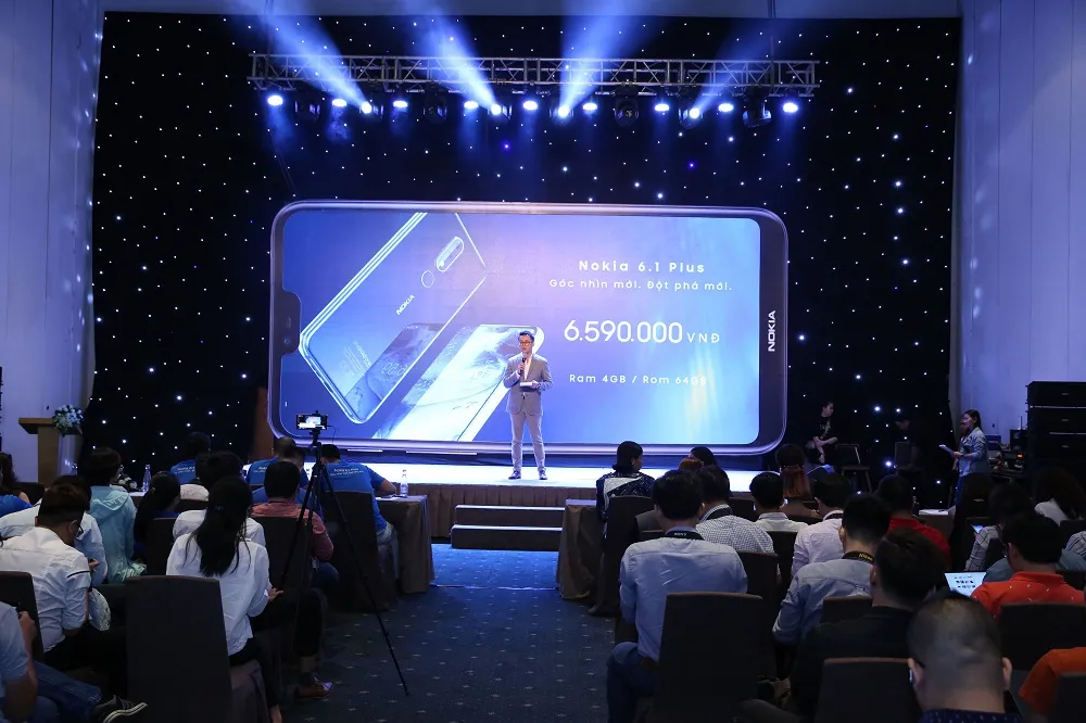Nokia 6.1 Plus chính thức ra mắt tại Việt Nam ảnh 3 Nokia 6.1 Plus chính thức ra mắt tại Việt Nam ảnh 3