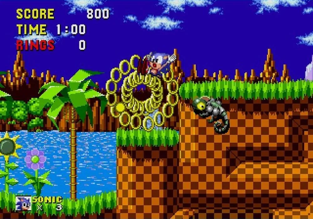 Nhiều kĩ năng của Sonic lấy cảm hứng từ game Nhiều kĩ năng của Sonic lấy cảm hứng từ game