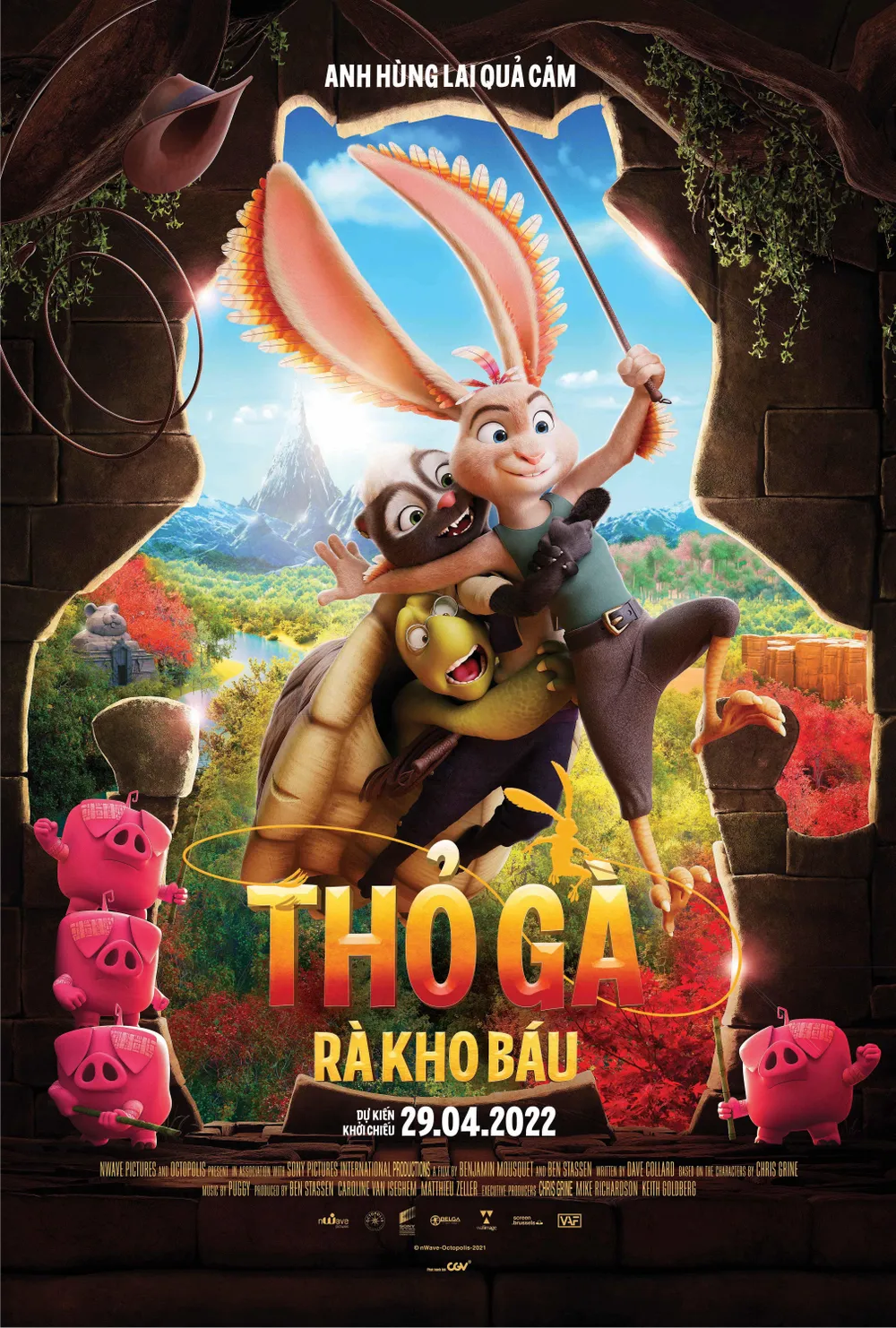 Poster 'Thỏ gà rà kho báu' Poster 'Thỏ gà rà kho báu'