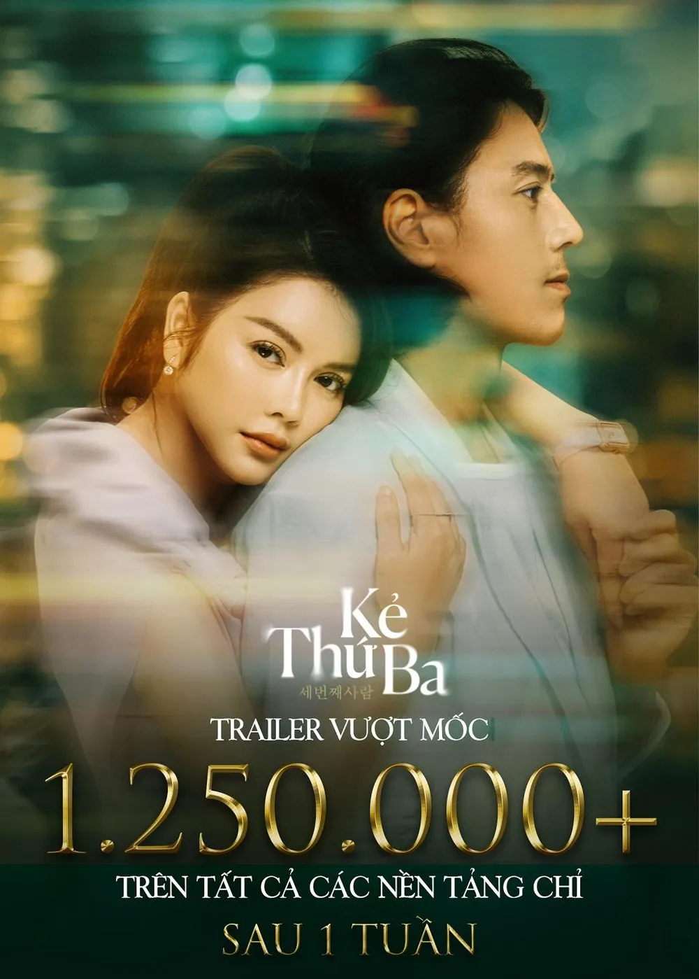 Trailer “Kẻ thứ 3” đạt lượng view khủng chỉ sau 1 tuần lên sóng. Ảnh: PHP