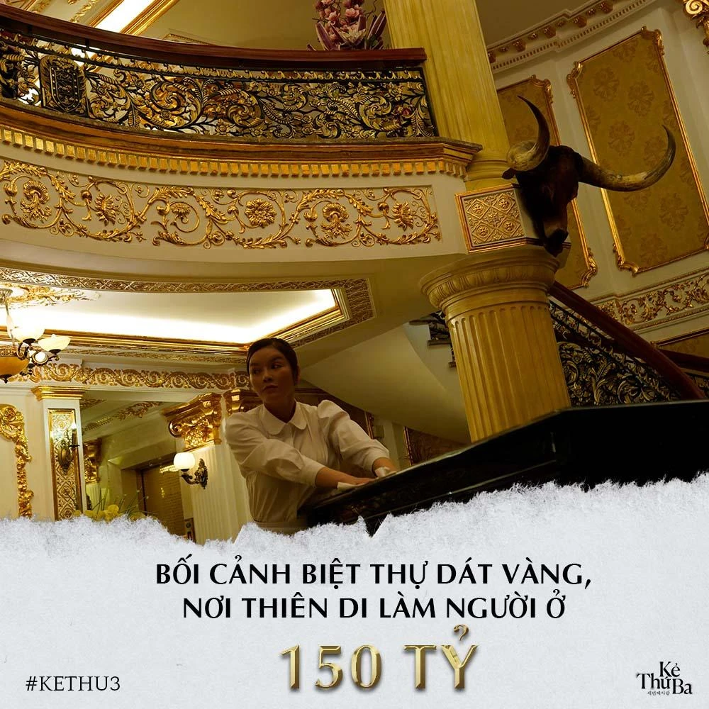 Căn biệt thự dát vàng, nguy nga như cung điện tọa lạc gần đảo Kim Cương.