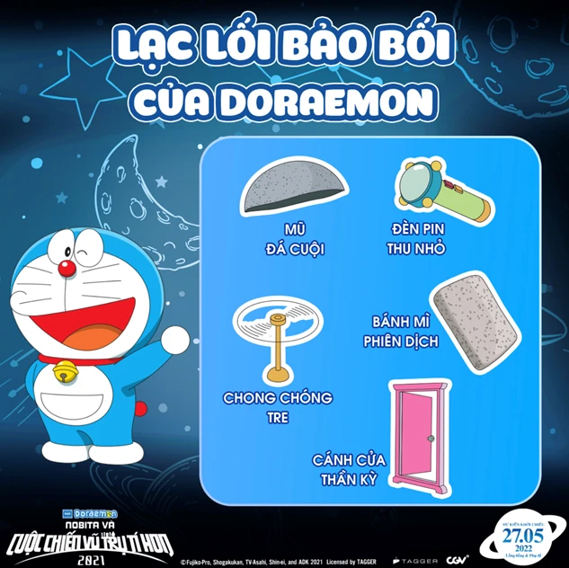 Dàn bảo bối của Doraemon