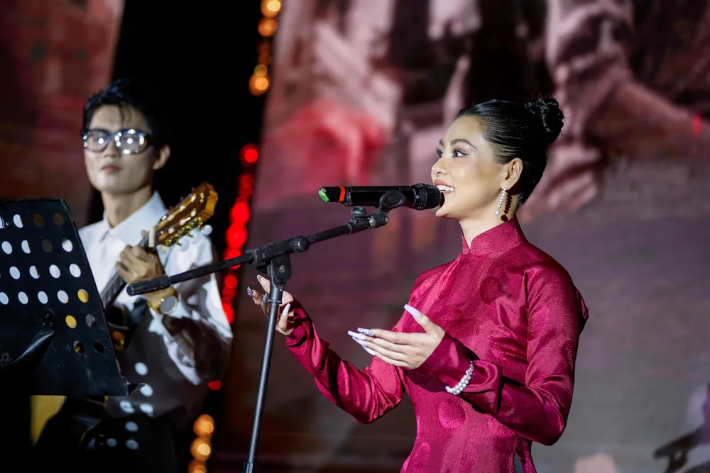 Avin Lu và Bùi Lan Hương. Ảnh: CTCC