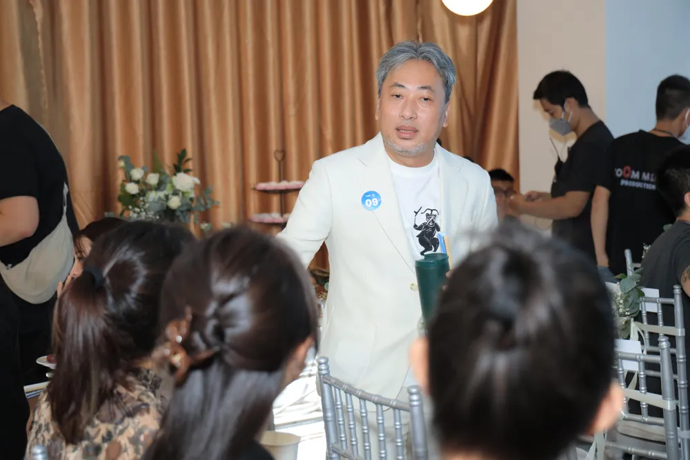 Giám đốc sáng tạo Nguyễn Quang Dũng. Giám đốc sáng tạo Nguyễn Quang Dũng.