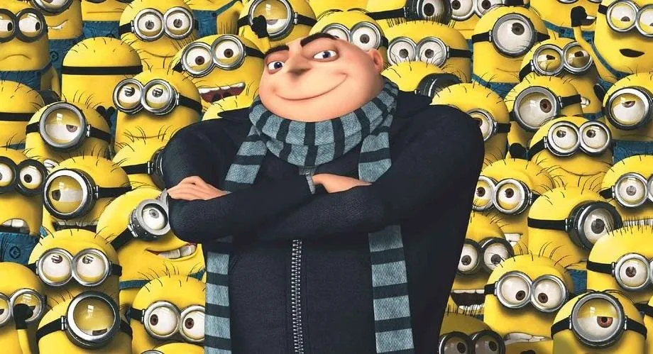 Nhân vật phản diện Gru và hội Minions. Ảnh: PHP Nhân vật phản diện Gru và hội Minions. Ảnh: PHP