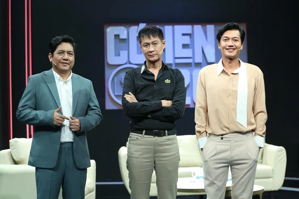 Đạo diễn Lê Hoàng, đạo diễn Đức Thịnh và diễn viên Quang Tuấn. Ảnh: BEE