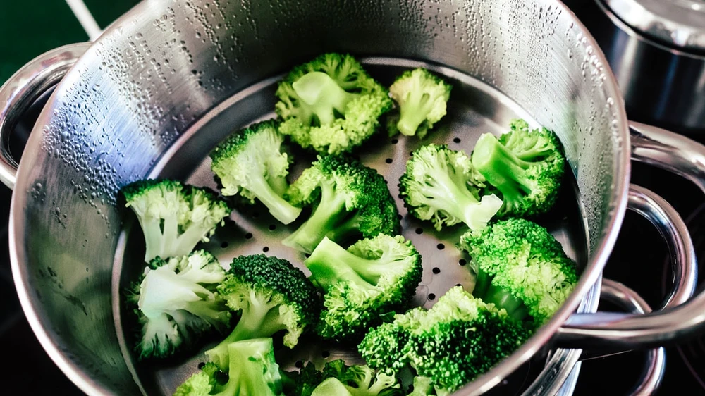 Hấp giữ lại được đầy đủ chất dinh dưỡng