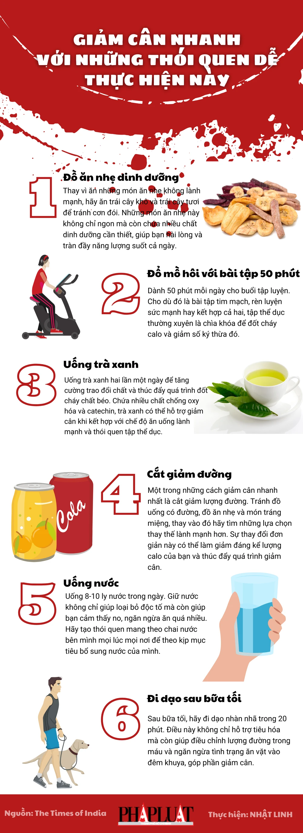 Giảm cân nhanh hơn với những thói quen dễ thực hiện này