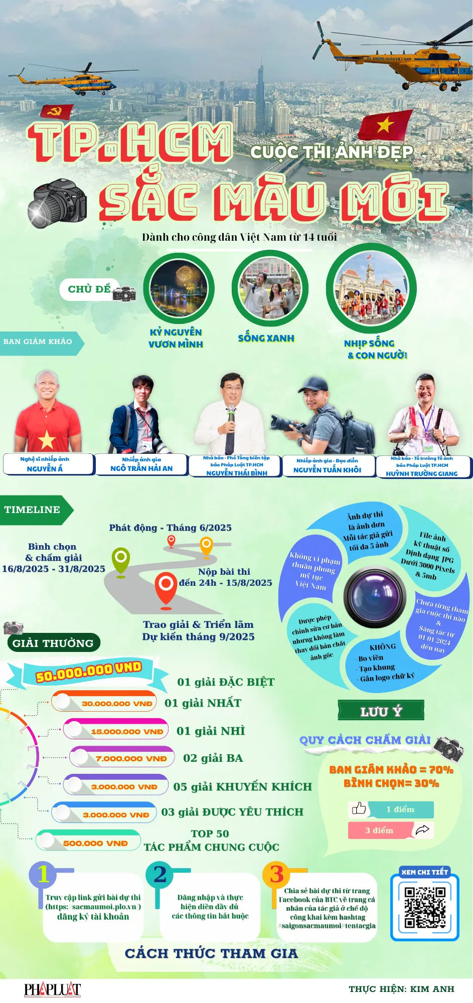 Những điều cần biết về cuộc thi ảnh 'TP.HCM - Sắc màu mới'