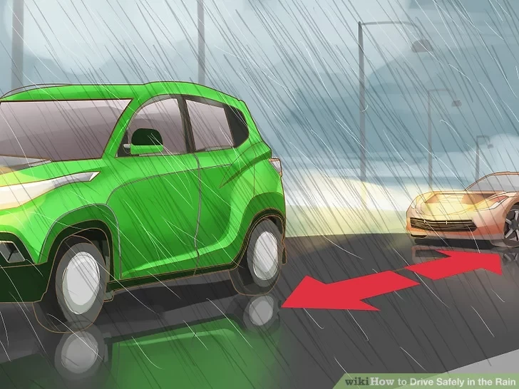 Lái xe dưới trời mưa: Những lưu ý quan trọng để tránh mất lái