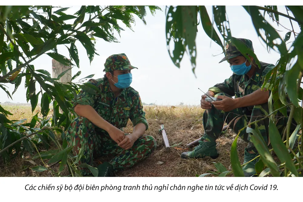 Tâm sự của chiến sĩ biên giới Tây Nam những ngày chống dịch ảnh 10