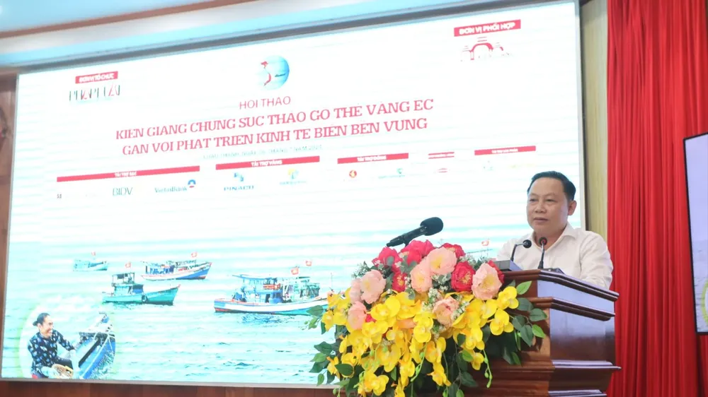 Ông Lê Hữu Toàn, Giám đốc Sở NN&PTNT tỉnh Kiên Giang kien-giang-chung-suc-thao-go-the-vang-ec-gan-voi-phat-trien-kinh-te-bien-ben-vung.jpg
