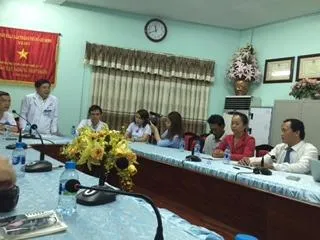 bệnh nhân bị cắt chân