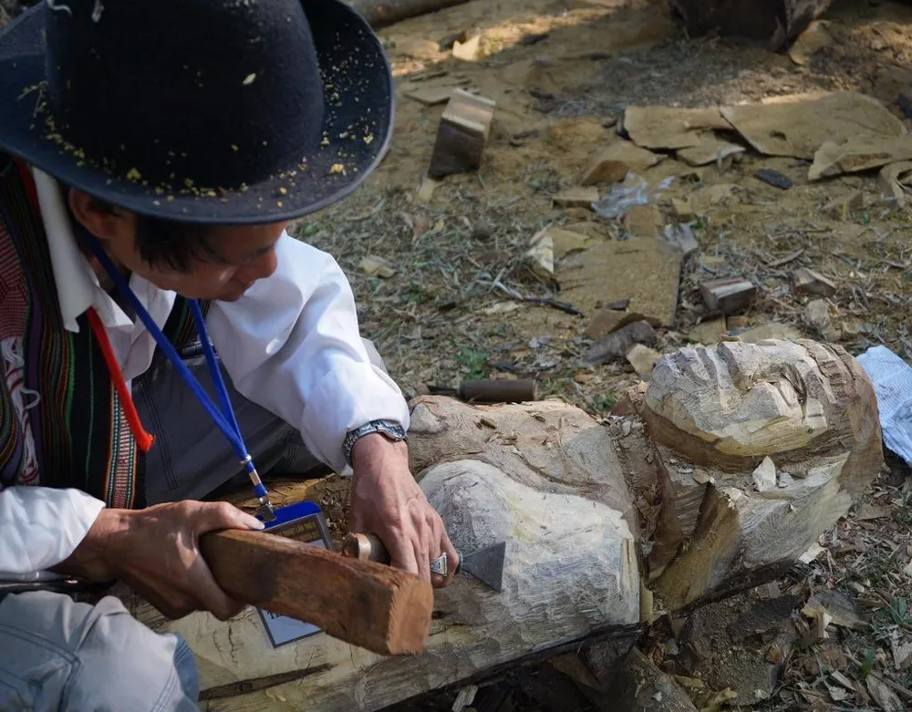 Các nghệ nhân có 4 ngày để hoàn thành tác phẩm dự thi.